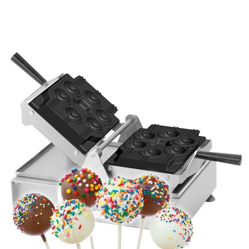 Neumarker Swing Waffle Maker With Twist Pop Plates